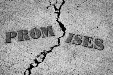 Broken promise