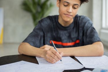 Write down your first two sentences